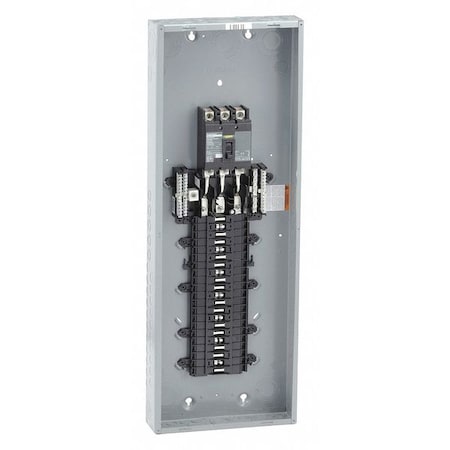 Load Center, QO, 42 Spaces, 225A, 120/240V AC, Convertible Main Circuit Breaker, 3 Phase MPN:QO342MQ225