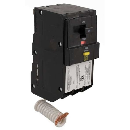 Miniature Circuit Breaker, QO Series, 50A, 3 Pole, 208/120V AC, 10kA at 208/120V AC, A Curve MPN:QO350GFI