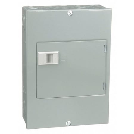Load Center, QO, 6 Spaces, 100A, 120/240V AC, Main Lug, 1 Phase MPN:QO612L100DS