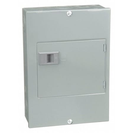Load Center, 8 Spaces, 100A Amps, 120/240V AC MPN:QO816L100DS
