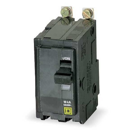 Miniature Circuit Breaker, QO Series, 40A, 2 Pole, 120/240V AC, 10kA at 120/240V AC MPN:QOB240HID