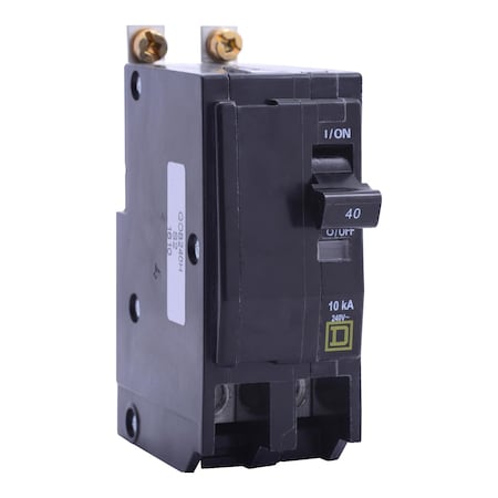 Miniature Circuit Breaker, QO Series, 60A, 2 Pole, 120/240V AC, 10kA at 120/240V AC MPN:QOB260H