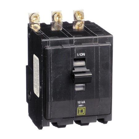 Miniature Circuit Breaker, QO Series, 40A, 3 Pole, 120/240V AC, 10kA at 120/240V AC MPN:QOB3405238