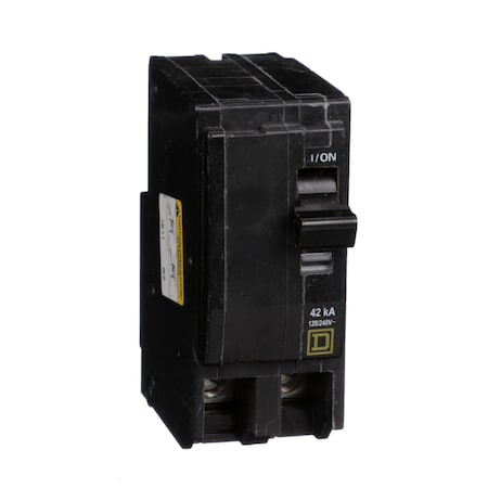 Miniature Circuit Breaker, 110A, 2 Pole, 120/240V AC, 42kA at 120/240V AC MPN:QOH2110