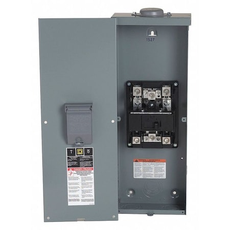 Circuit Breaker Enclosure, QO, 200A, 120/240VAC, Main Circuit Breaker, 1 Phase MPN:QOM2E2200NRB