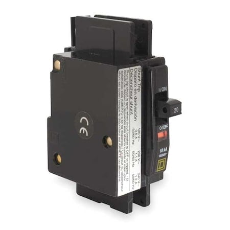 Miniature Circuit Breaker, QO Series, 20A, 1 Pole, 120/240V AC, 10kA at 120/240V AC MPN:QOU1201021
