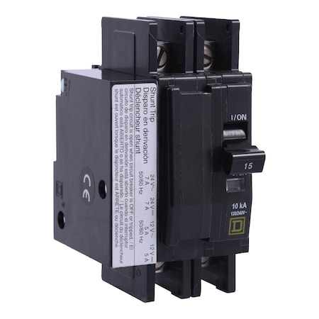 Miniature Circuit Breaker, QO Series, 40A, 2 Pole, 120/240V AC, 10kA at 120/240V AC MPN:QOU2401042