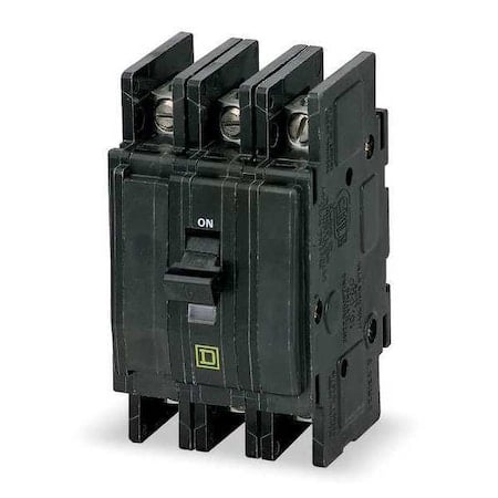 Miniature Circuit Breaker, QO Series, 10A, 3 Pole, 120/240V AC, 10kA at 120/240V AC MPN:QOU310