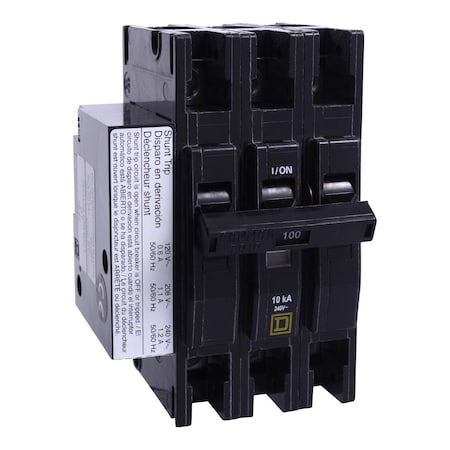 Miniature Circuit Breaker, QO Series, 60A, 3 Pole, 120/240V AC, 10kA at 120/240V AC MPN:QOU3601042