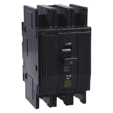 Miniature Circuit Breaker, QO Series, 30A, 3 Pole, 240V AC, 10kA at 120/240V AC MPN:QOUR3305283