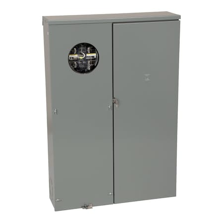 Meter Main, QO, 12 Spaces, 400A, Main Lug, 1 Phase MPN:QU12L400SL