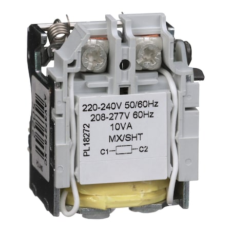 Circuit breaker accessory, PowerPacT H/J/L, shunt trip, 208VAC to 277VAC MPN:S29387