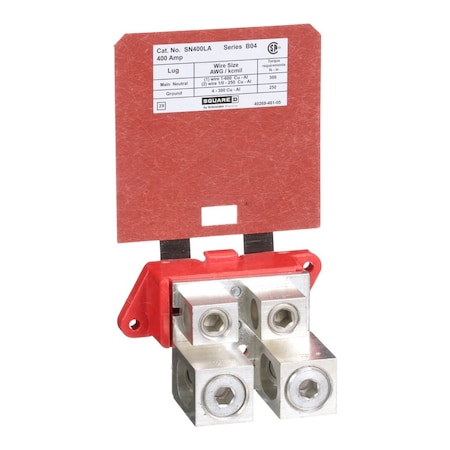 Neutral Assembly Kit, Powerpact H and J-Frame Circuit Breaker Enclosures, 400A MPN:SN400LA