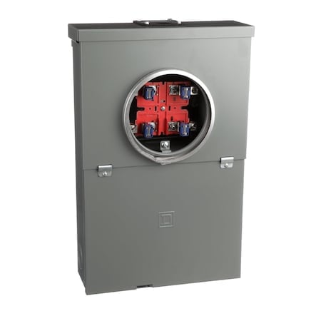 Meter Main, SO, 10 Spaces, 100A; 80A, 120/240 V AC, Main Lug MPN:SO1020VP