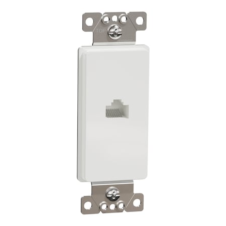 Data Socket, X Series, Rj45, Cat 6, Upt MPN:SQR87601WH