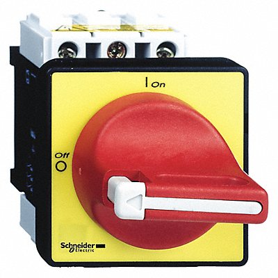 25Amp Switch Kit W/4Hole Mtg Red/Yellow MPN:VCF2