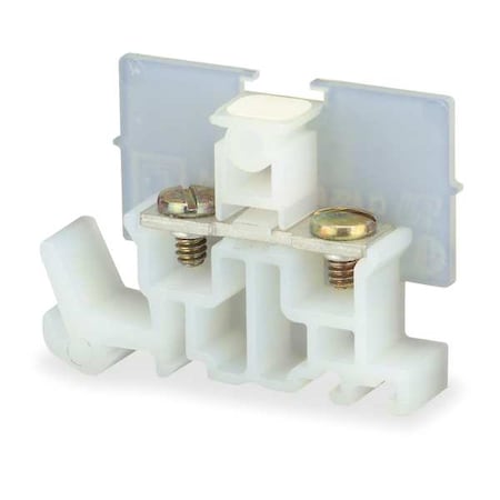 Terminal Block, Flat Terminal Connector, 1 Pole, 40 A, 600 V AC/DC, 12 AWG, Screw Termination MPN:9080GA6