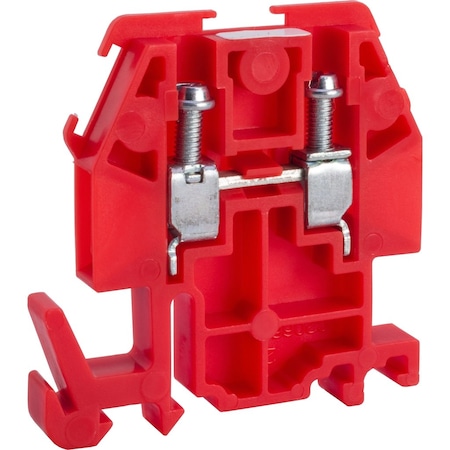 Terminal Block, Not Applicable Pole, 30 A, 600 V AC/DC, 10 AWG, Red MPN:9080GMR6