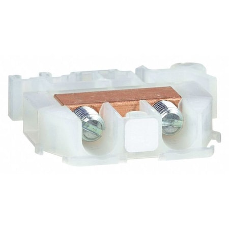 Terminal Block, Solderless Box Lug, 1 Pole, 60 A, 600 V AC/DC, 8 AWG, Screw Termination, Natural MPN:9080GR6