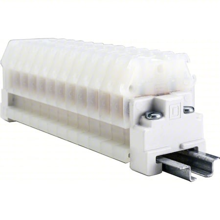 Terminal Block, Box Lug, White MPN:9080GR612