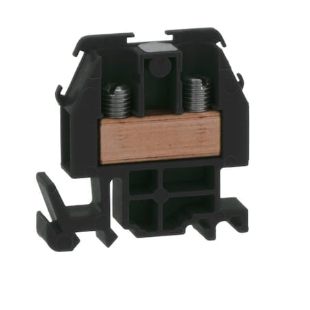 Terminal Block, Not Applicable Pole, 60 A, 600 V AC/DC, 8 AWG, Black MPN:9080GRB6