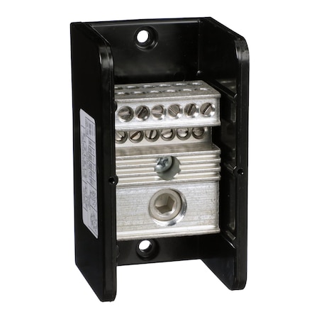 Power Distribution Block, Open, 1 Pole, 380 A Copper, 600 V AC/DC, Surface Mount MPN:9080LBA165112
