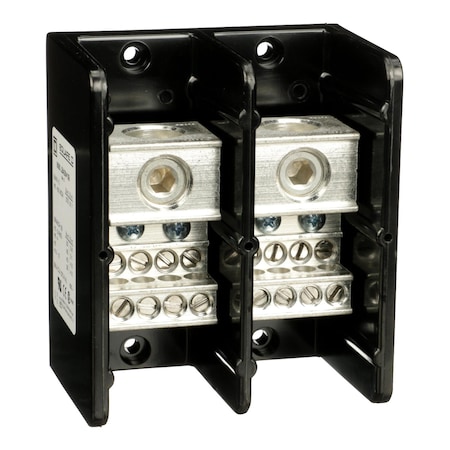 Power Distribution Block, Open, 2 Pole, 335 A Copper, 600 V AC/DC, Surface Mount MPN:9080LBA264108