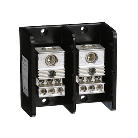 Power Distribution Block, Open, 2 Pole, 380 A Copper, 600 V AC/DC, Surface Mount MPN:9080LBA265106