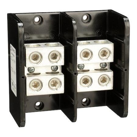 Power Distribution Block, Open, 2 Pole, 620 A Copper, 600 V AC/DC, Surface Mount MPN:9080LBA265202