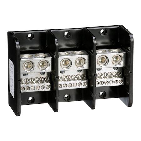 Power Distribution Block, 3 Pole, 760 A Copper, 600 V AC/DC, Surface Mount MPN:9080LBC365212
