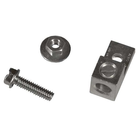 Mechanical Lug, 1/0 AWG Max, 3 Conductor, Aluminum MPN:DASKP100