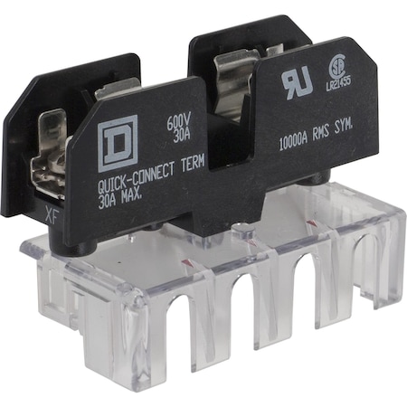 Fuse Block, 9070 Series, Midget UL Class, 1 Poles MPN:9070FB1A