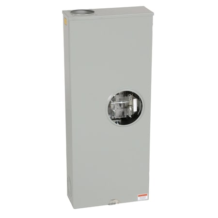 Individual meter socket, ringless socket, lever bypass, 4 jaws no release, OH, UG, 320 A, up to 600 VAC single phase 3W MPN:UTH4330T