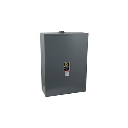 Safety switch, double throw, non fusible, 200A, 600V, 3 pole, 15HP, neutral factory installed, NEMA 3R, bolt on MPN:82344NRB