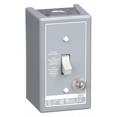 Manual Motor Starter, 1 P, 1 Phase, Toggle, 16 A MPN:2510FG1P
