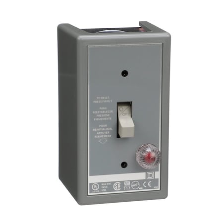 Manual Motor Starter, 1 P, 1 Phase, Toggle, 16 A MPN:2510FG1PG