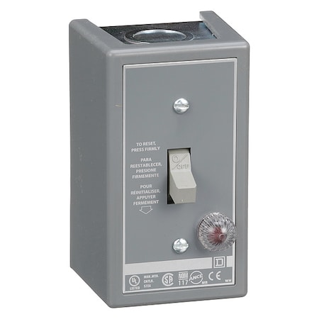 Manual Motor Starter, 1 P, 1 Phase, Toggle, 16 A MPN:2510FG5P