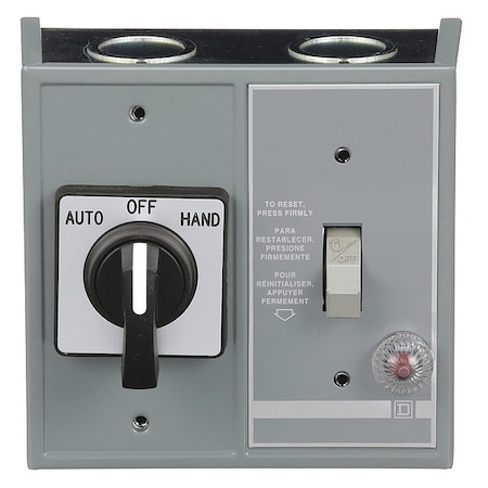 Manual Motor Starter, 1 P, 1 Phase, Toggle, 16 A MPN:2510FG71P