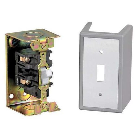 Manual Motor Switch, 30 A, 2 P, 1 Phase, Toggle, Type K, Class 2510 Series, NEMA 1 MPN:2510KG1A