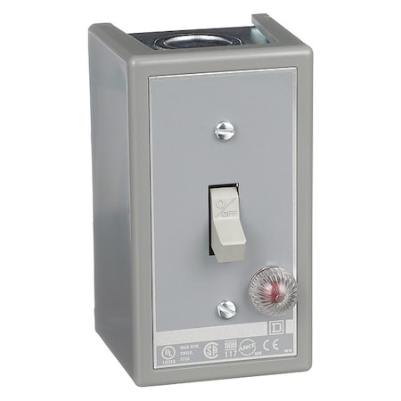 Manual Motor Switch, 30 A, 3 P, 3 Phase, Toggle, NEMA 1 MPN:2510KG6C