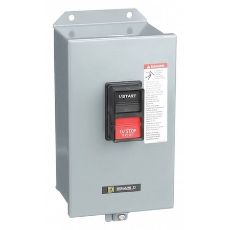Manual Motor Starter, NEMA M-0, 3 P, 3 Phase, Push Button, 18 A MPN:2510MBA2