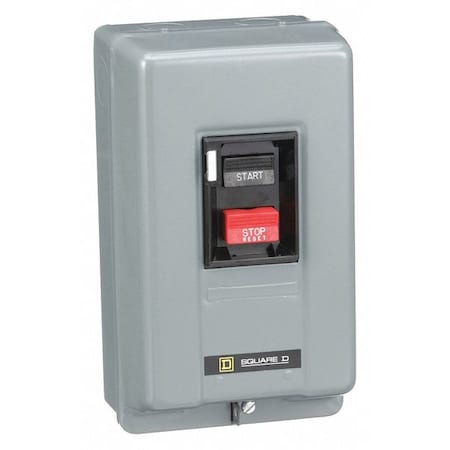 Manual Motor Starter, NEMA M-1, 3 P, 3 Phase, Push Button, 30 A MPN:2510MCG3