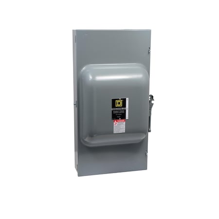 Safety switch, double throw, non fusible, 200A, 240V, 2 pole, 15hp, NEMA 1 MPN:82254N