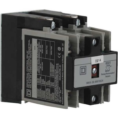Master NEMA Control Relay, 4NO, 120VAC, 20A MPN:8501XMO40V02