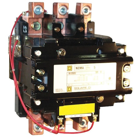120VAC Non-Reversing Magnetic Contactor 3P 270A NEMA 5 MPN:8502SGO2V02S
