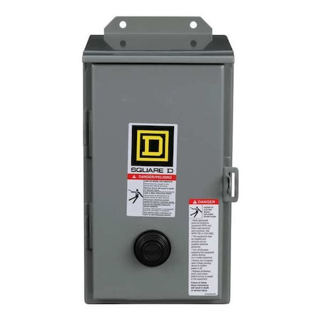 Magnetic Motor Starter, Non-Reversing, No Auxiliary Contacts, 120V AC, 3 P, Screw Clamp MPN:8536SCA3V02S