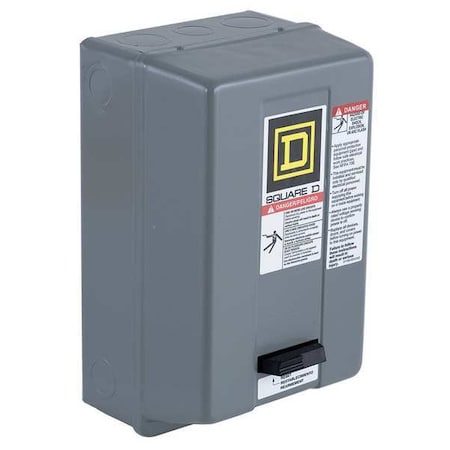 Magnetic Motor Starter, Non-Reversing, 240V AC, 2 P, Screw Clamp MPN:8536SCG1V03E