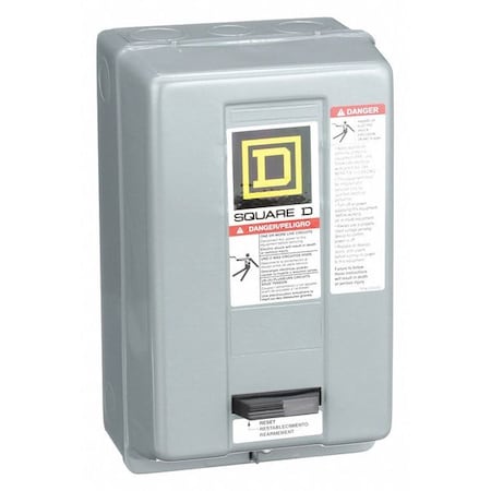 Magnetic Motor Starter, Non-Reversing, No Auxiliary Contacts, 240V AC, 3 P, Screw Clamp MPN:8536SCG3V03