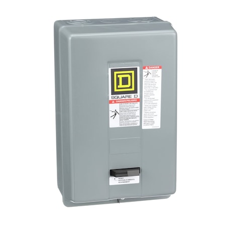 NEMA Magnetic Motor Starter, Non-Reversing, 1NO, 120V AC, 3 P, Screw Clamp MPN:8536SDG1V02H30S
