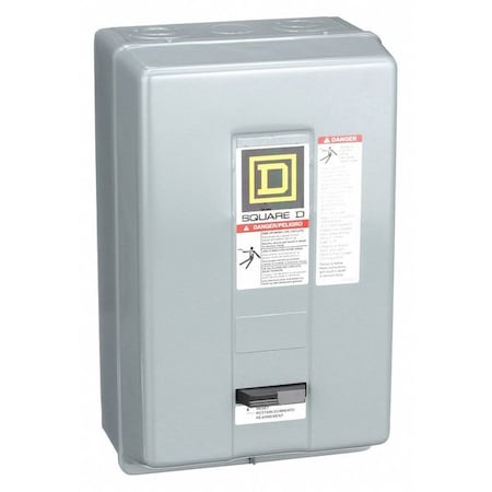 Magnetic Motor Starter, Non-Reversing, No Auxiliary Contacts, 120V AC, 3 P, Screw Clamp MPN:8536SDG1V02S